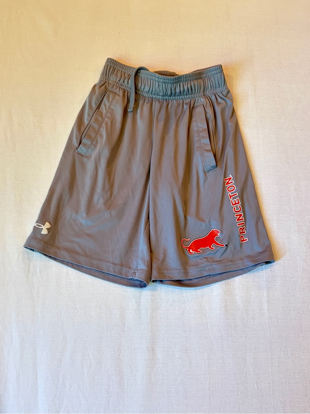 Under Armour Princeton Men's Gray Athletic Shorts